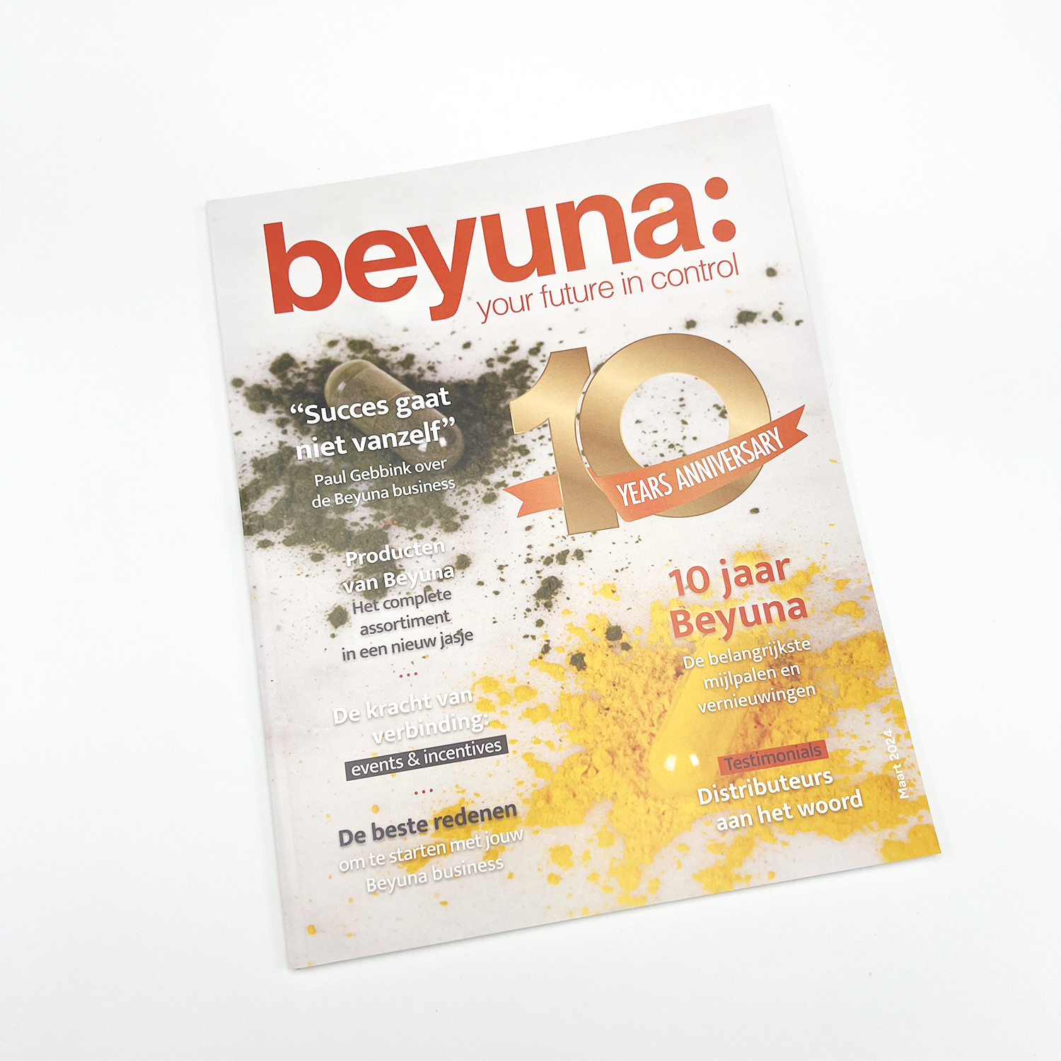 Beyuna 10 jaar magazine
