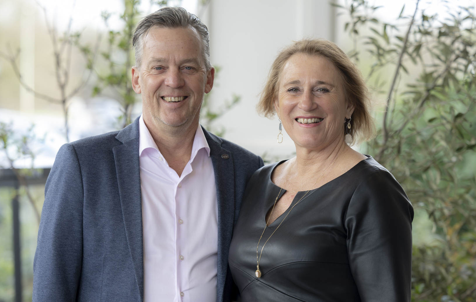 Ingrid van der Kuijl und Koos Kempe