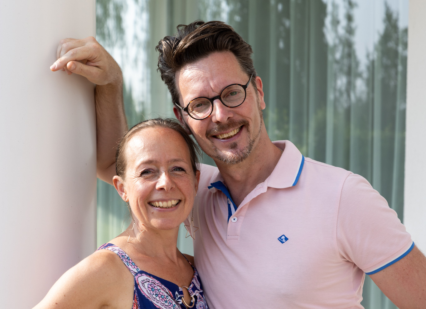 Photo Freya Wygaerden et Callan Correo