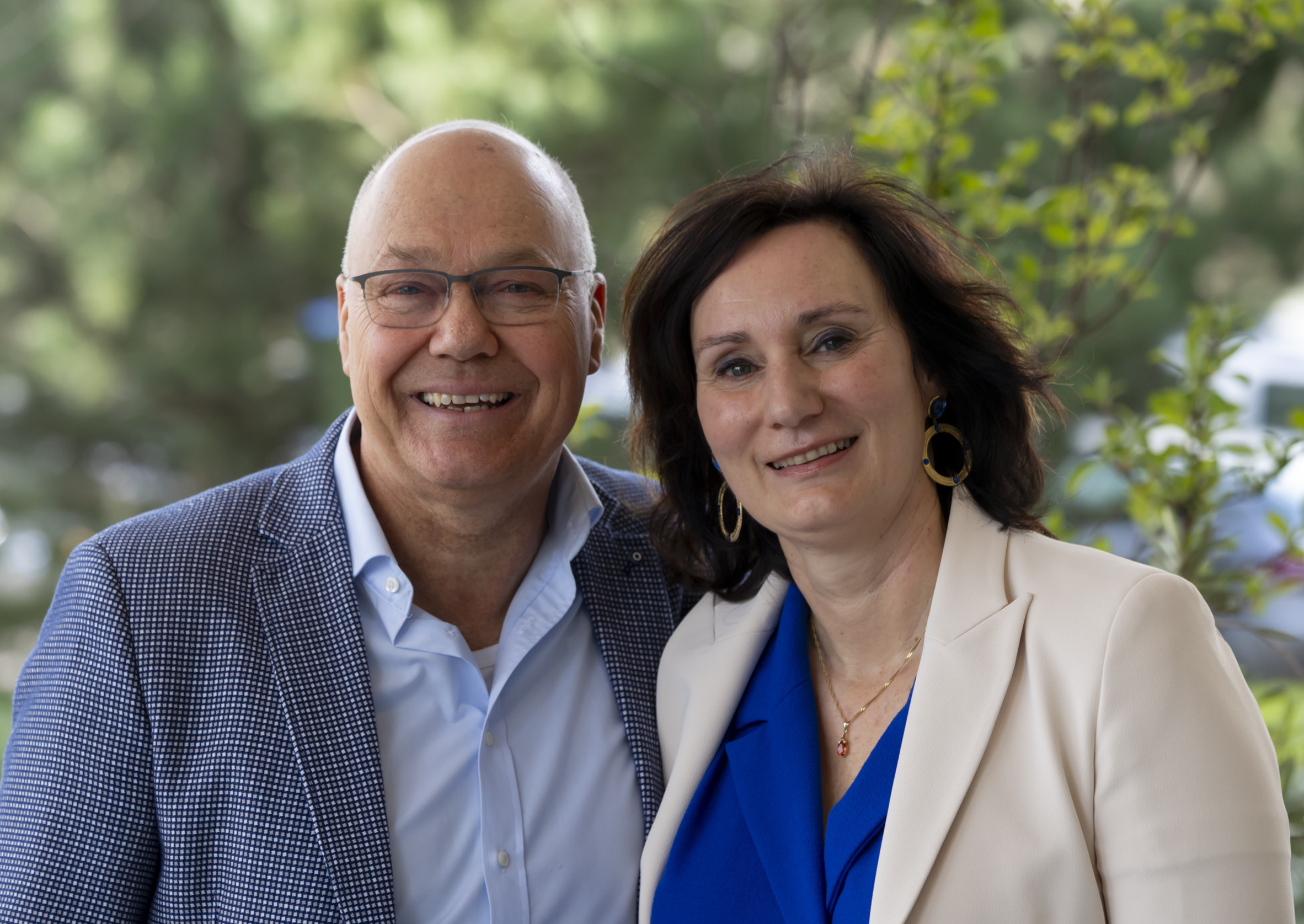 Carole van der Harst et Nico Kleefstra