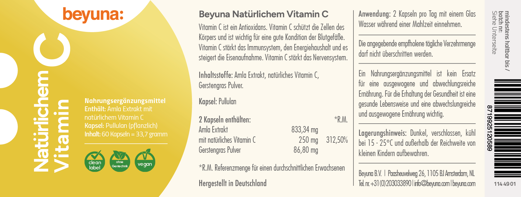 Natürliches Vitamin C