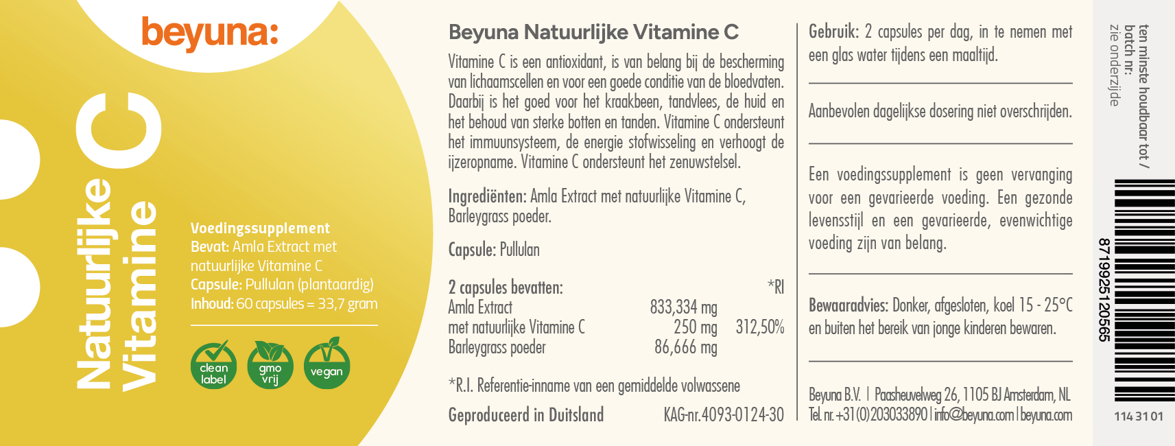 Natuurlijke Vitamine C